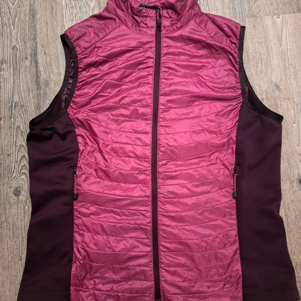 Women's Sleeveless Jacket - Pink and Purple